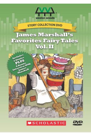 JAMES MARSHALL’S FAVORITE FAIRY TALES VOL II - includes: CINDERELLA;HANSEL AND GRETEL;an interview with James Marshall